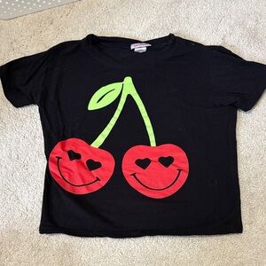 Miss Popular by Denny’s NY Black Cherry Kids Shirt- NWOT, size 14/16
